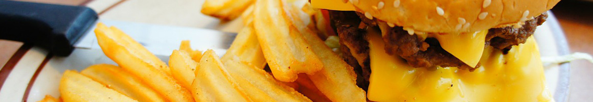 Eating Burger Kosher at Park Place restaurant in Highland Park, NJ.